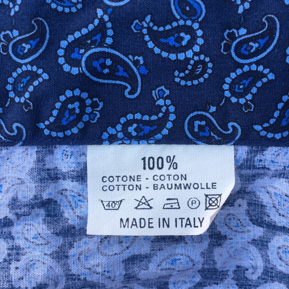 ETRO Men’s Paisley Shirt size 41 - Picture 5 of 8